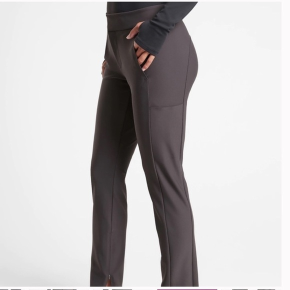 Athleta Stella Trouser Size 16 Shale - Picture 2 of 8